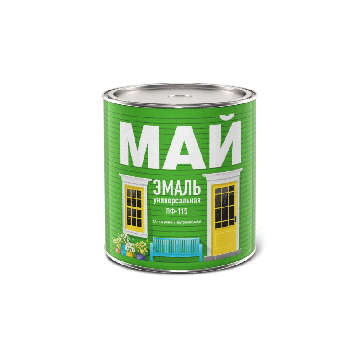 эмаль пф-115 0,8 кг. синяя май