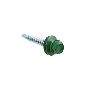 саморез кров. zp 4,8*28 ral 6002 зеленая листва
